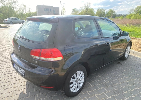 Volkswagen Golf cena 14000 przebieg: 324956, rok produkcji 2010 z Warszawa małe 191